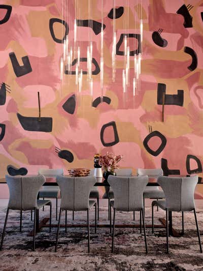  Western Maximalist Family Home Dining Room. Dawes Point House by Greg Natale.