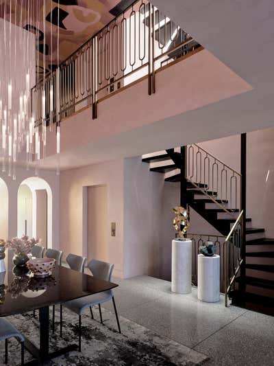  Western Family Home Dining Room. Dawes Point House by Greg Natale.