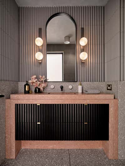  Art Deco Bathroom. Dawes Point House by Greg Natale.