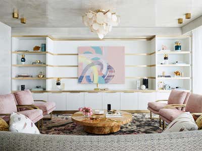  Art Deco Maximalist Beach House Living Room. Lurline Bay House by Greg Natale.