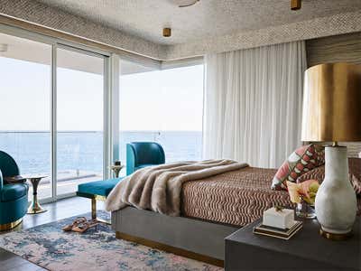  French Beach House Bedroom. Lurline Bay House by Greg Natale.