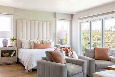  Eclectic Beach House Bedroom. SoCal Living by Mehditash Design LLC.