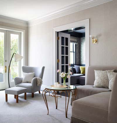 Contemporary Living Room. Pacific Heights III by Marea Clark Interiors.