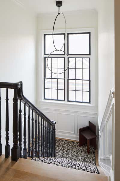  Transitional Family Home Entry and Hall. Larchmont by Rachel Sloane Interiors.