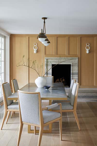  Transitional Dining Room. Greenwich by Rachel Sloane Interiors.
