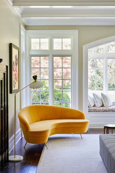  Transitional Living Room. Greenwich by Rachel Sloane Interiors.