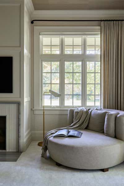  Transitional Family Home Bedroom. Greenwich by Rachel Sloane Interiors.