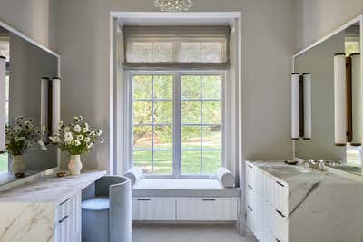  Transitional Family Home Bathroom. Greenwich by Rachel Sloane Interiors.