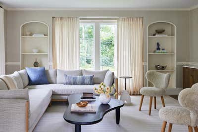  Transitional Living Room. Scarsdale II by Rachel Sloane Interiors.