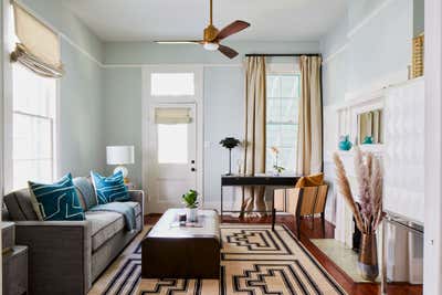  Eclectic Transitional Vacation Home Living Room. Exposition Blvd by Eclectic Home.