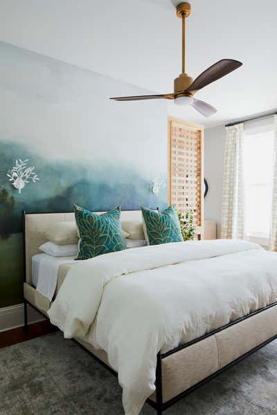 Eclectic Transitional Vacation Home Bedroom. Exposition Blvd by Eclectic Home.