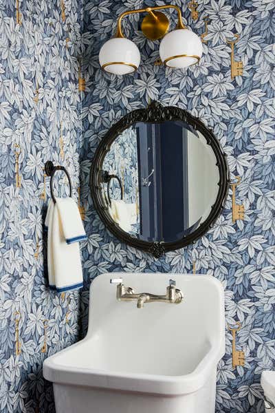  Eclectic Transitional Vacation Home Bathroom. Exposition Blvd by Eclectic Home.