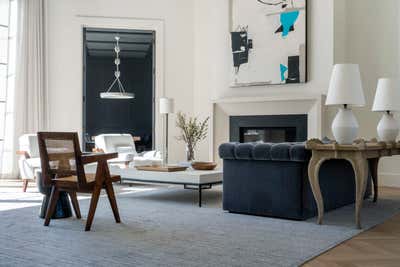  Contemporary Family Home Living Room. Hillsborough IV by Heather Hilliard Design.