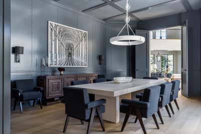  Contemporary Family Home Dining Room. Hillsborough IV by Heather Hilliard Design.