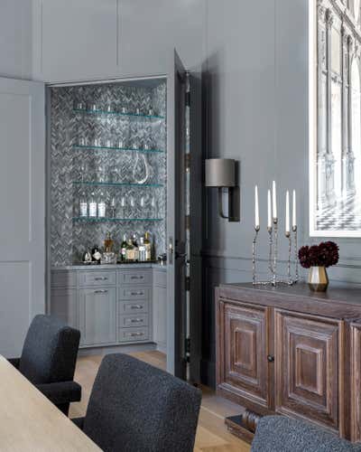  Contemporary Scandinavian Family Home Dining Room. Hillsborough IV by Heather Hilliard Design.