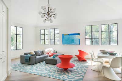 Contemporary Bar and Game Room. Hillsborough IV by Heather Hilliard Design.