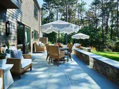  Coastal Eclectic Family Home Patio and Deck. Martha's Vineyard by Eclectic Home.
