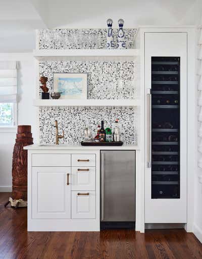  Transitional Family Home Bar and Game Room. Martha's Vineyard by Eclectic Home.