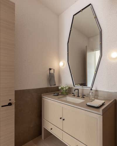  Minimalist Contemporary Family Home Bathroom. Los Altos Hills II by Heather Hilliard Design.