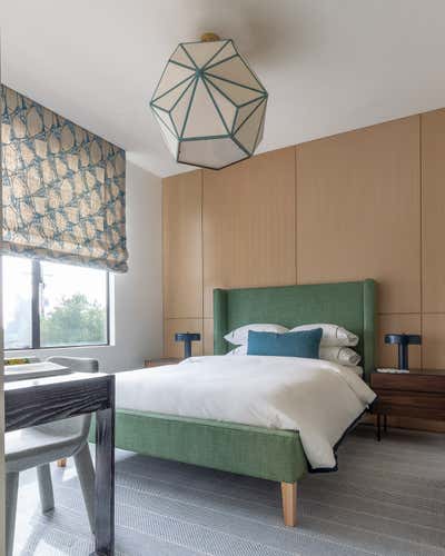 Contemporary Family Home Bedroom. Los Altos Hills II by Heather Hilliard Design.