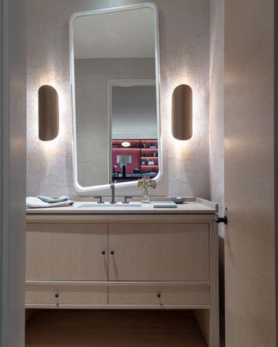 Modern Contemporary Family Home Bathroom. Los Altos Hills II by Heather Hilliard Design.