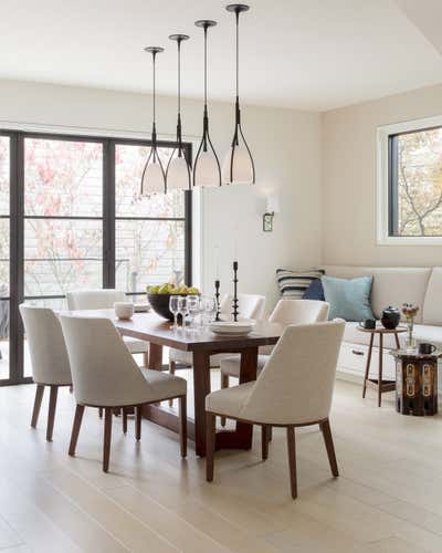  Contemporary Family Home Dining Room. Cow Hollow by Heather Hilliard Design.