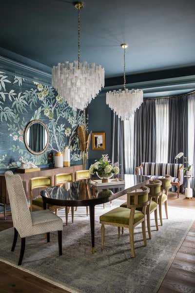  Eclectic Transitional Family Home Dining Room. Broadway by Eclectic Home.