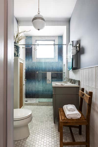  Eclectic Transitional Family Home Bathroom. Hampson by Eclectic Home.