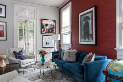  Transitional Family Home Living Room. Hampson by Eclectic Home.