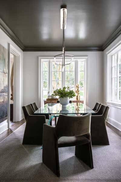 Eclectic Transitional Family Home Dining Room. Uptown by Eclectic Home.