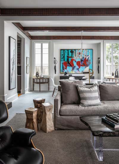  Eclectic Transitional Family Home Open Plan. Uptown by Eclectic Home.