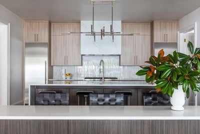  Eclectic Mid-Century Modern Family Home Kitchen. Uptown by Eclectic Home.