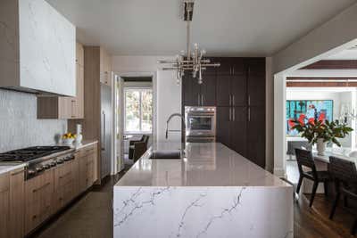  Eclectic Mid-Century Modern Family Home Kitchen. Uptown by Eclectic Home.