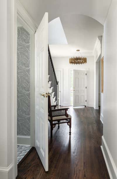  Eclectic Mid-Century Modern Family Home Entry and Hall. Uptown by Eclectic Home.