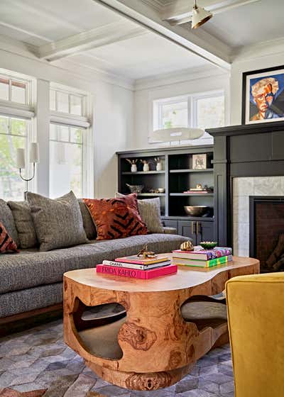  Transitional Family Home Living Room. Wayzata  by Eclectic Home.
