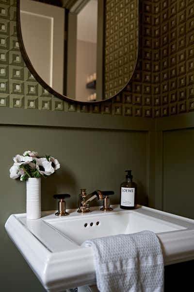  Mid-Century Modern Bathroom. Wayzata  by Eclectic Home.