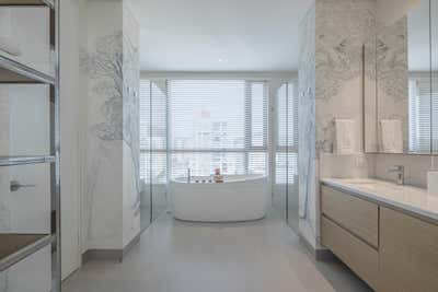  Modern Contemporary Apartment Bathroom. RESIDENTIAL HOME 7 by Marcela Cure.