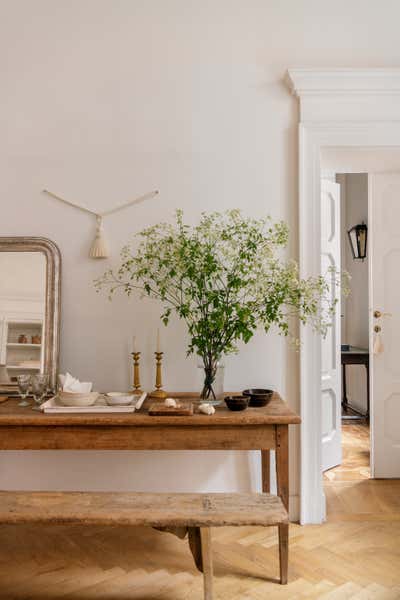  French Apartment Dining Room. Santa Marta by Mallory Kaye Studio.