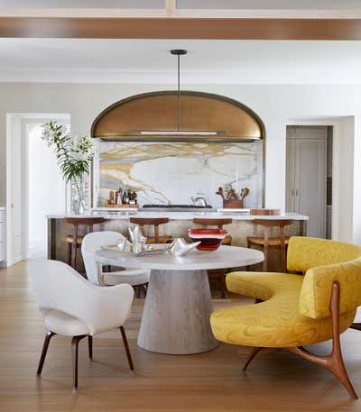  Modern Family Home Kitchen. Quogue by Hamilton Design Associates.