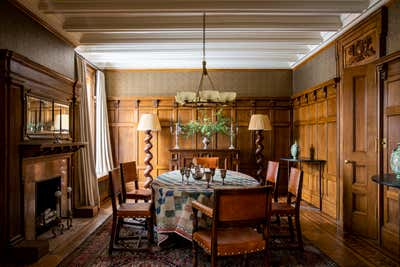  Maximalist Dining Room. Central Park West by Hamilton Design Associates.