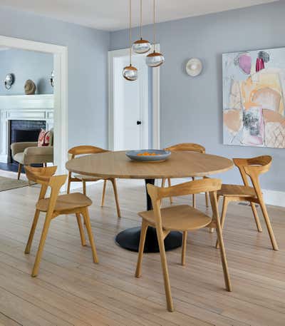  Modern Coastal Beach House Dining Room. Hamptons by Ginger Lemon Indigo - Interior Design.