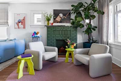  Contemporary Family Home Living Room. Echo Park by Another Human.