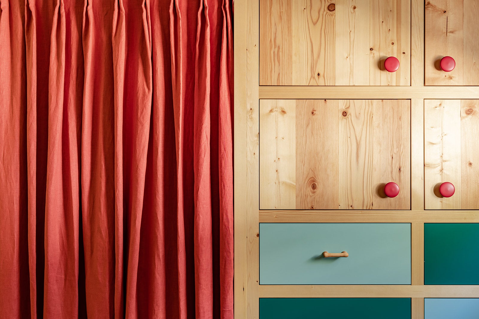 Craftsman Storage Room and Closet