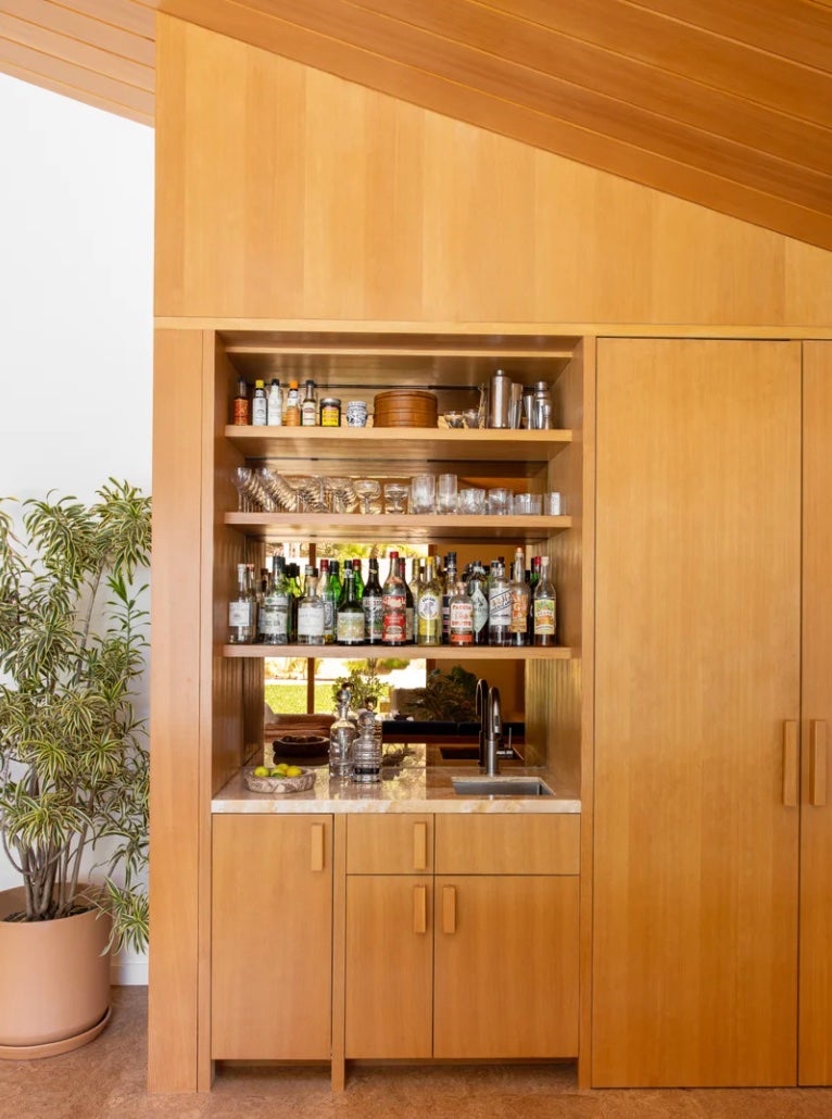 Contemporary Bar and Game Room