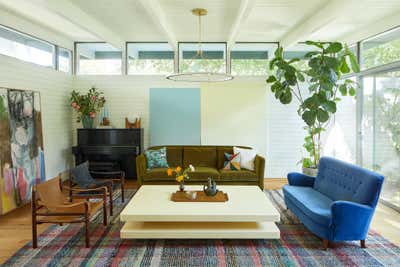  Mid-Century Modern Family Home Living Room. Brentwood by Another Human.
