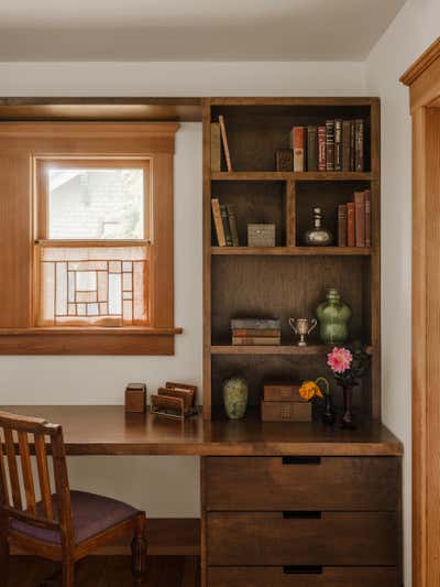  Craftsman Family Home Office and Study. Angelino Heights by Another Human.