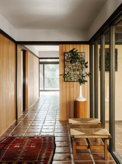  Mid-Century Modern Entry and Hall. Pasadena by Another Human.
