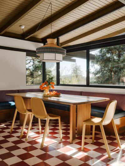  Mid-Century Modern Family Home Dining Room. Pasadena by Another Human.