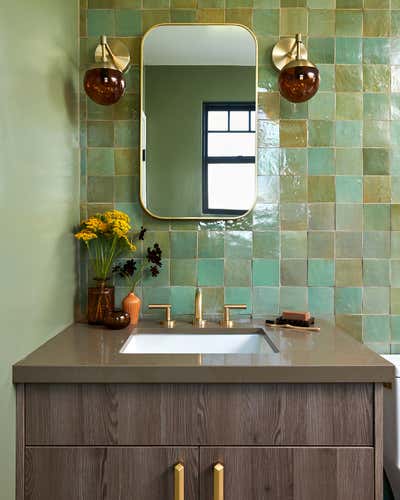 Eclectic Family Home Bathroom. 82nd Place by LH.Designs.