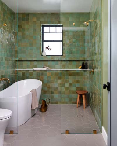  Mid-Century Modern Bathroom. 82nd Place by LH.Designs.
